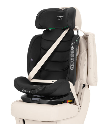 Scaun auto rotativ Carrello Asteroid (CRL-17001) Hunter Green 40-150 cm i-Size scaun-auto