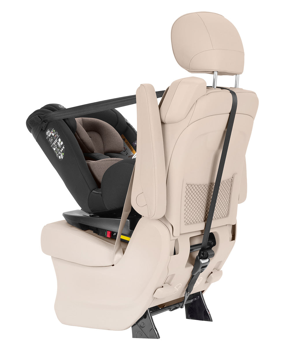Scaun auto rotativ Carrello Asteroid (CRL-17001) Lunar Beige 360° 40-150 cm i-Size Isofix scaun-auto