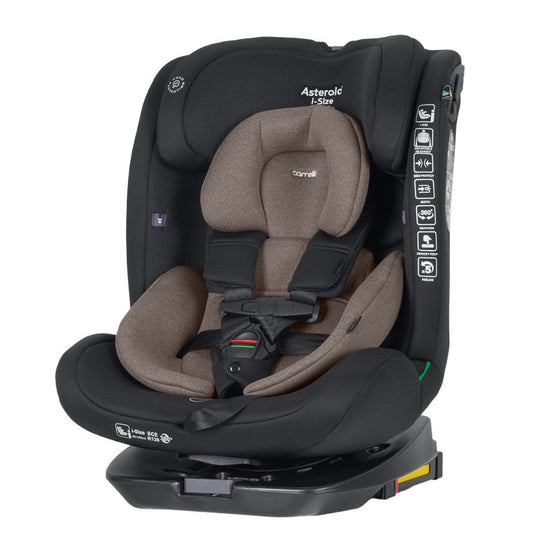 Scaun auto rotativ Carrello Asteroid (CRL-17001) Lunar Beige 360° 40-150 cm i-Size Isofix scaun-auto