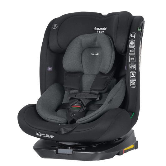 Scaun auto rotativ Carrello Asteroid (CRL-17001) Magnet Grey 360° 40-150 cm i-Size Isofix scaun-auto