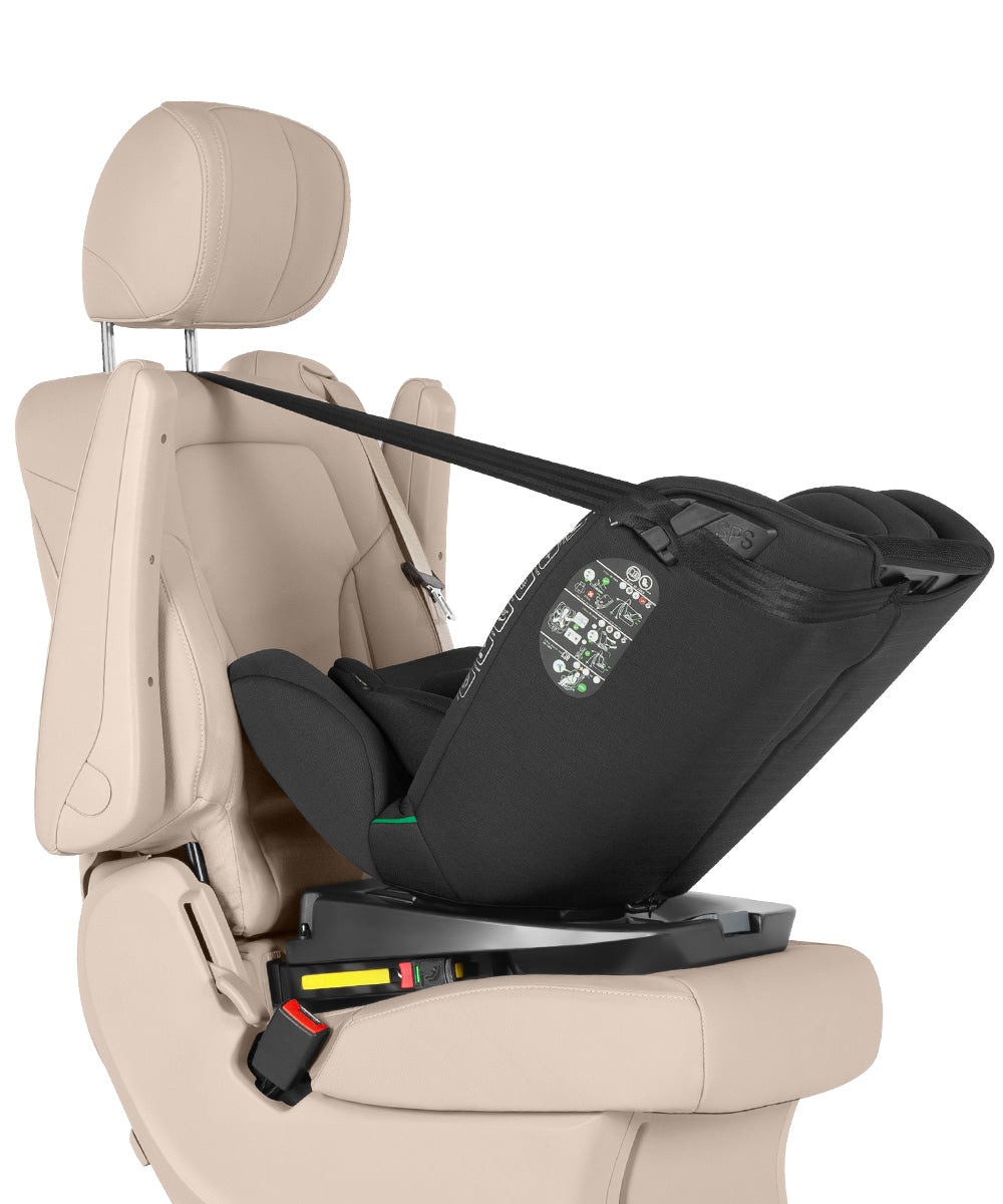 Scaun auto rotativ 360° Carrello Unity Harmony Beige i-SIZE 40-150 cm SPS Top Tether ISOFIX scaun-auto