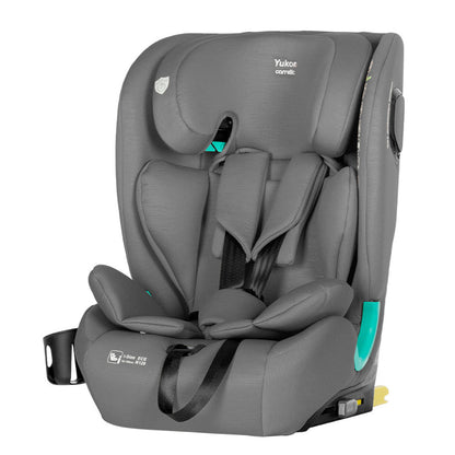 Scaun auto Carrello Yukon I-Size 76-150 cm Isofix 2 pozitii de inclinare Top Tether Seashell Grey scaun-auto