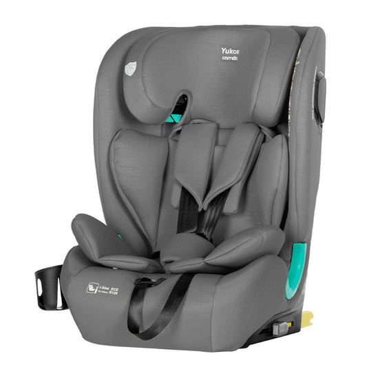 Scaun auto Carrello Yukon I-Size 76-150 cm Isofix 2 pozitii de inclinare Top Tether Seashell Grey scaun-auto