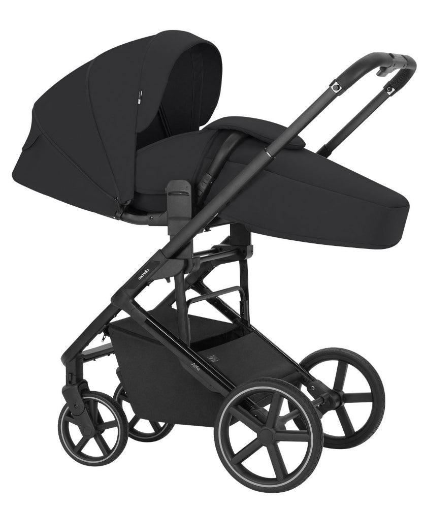 Carucior 2 in 1 Carrello Alfa 2025 CRL-6522 Rock Black carucior-2-in-1