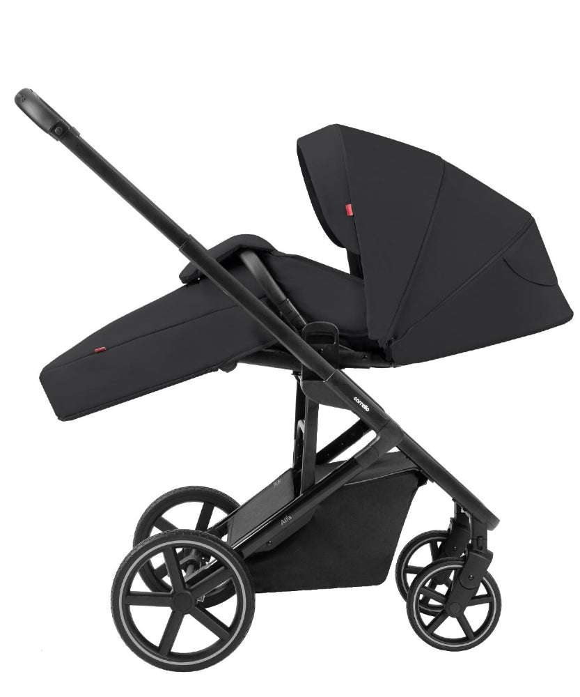 Carucior 2 in 1 Carrello Alfa 2025 CRL-6522 Rock Black carucior-2-in-1