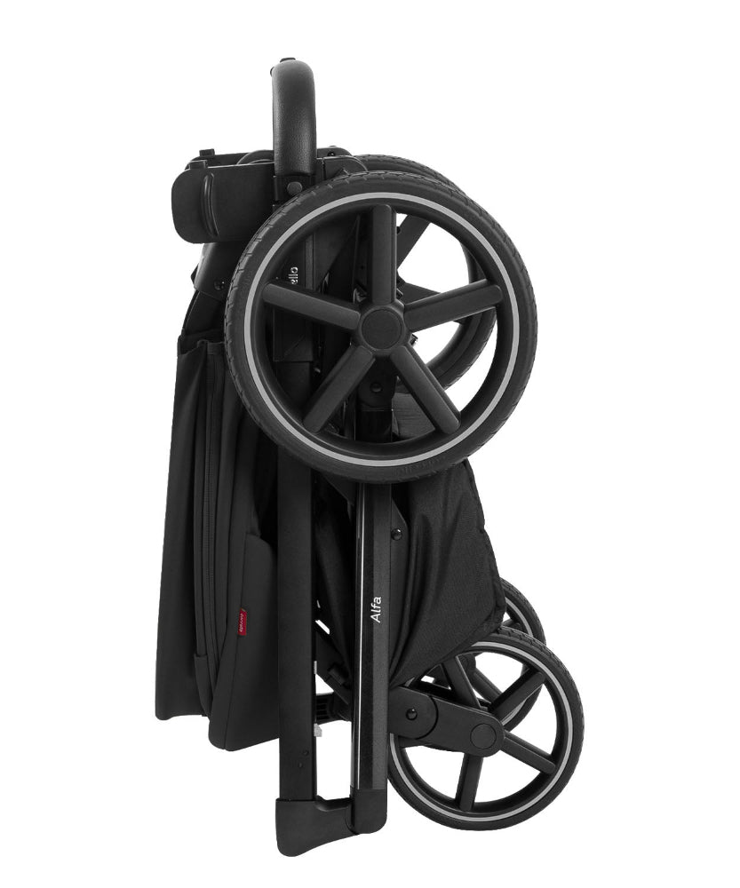 Carucior 2 in 1 Carrello Alfa 2025 CRL-6522 Rock Black carucior-2-in-1