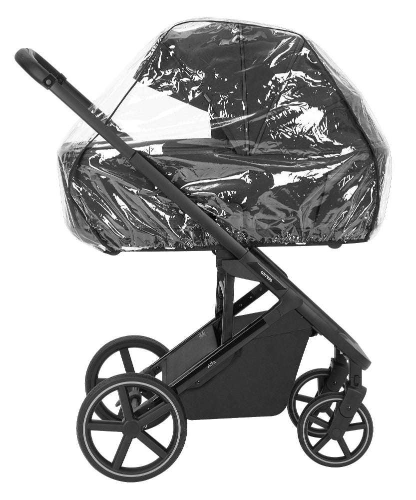 Carucior 2 in 1 Carrello Alfa 2025 CRL-6522 Rock Black carucior-2-in-1