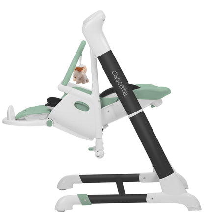 Scaun de masa si leagan electric controlabil prin aplicatie pe mobil Carrello CASCATA (CRL-10303/1) Tropical Green