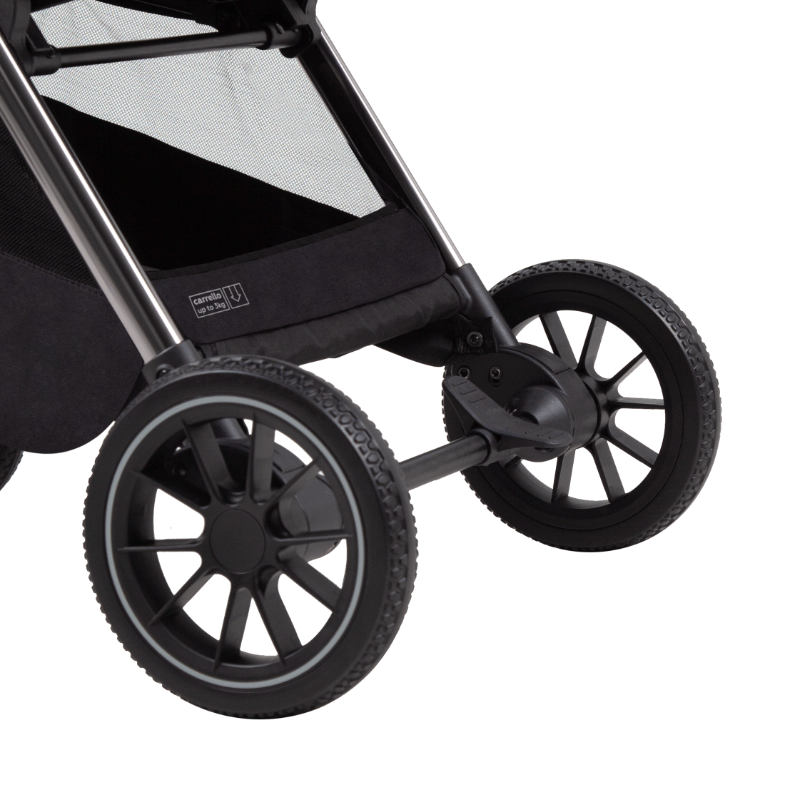 Carucior sport (max. 22 Kg) cu roti de cauciuc, pliere automata, protectie UV 50, Carrello DELTA Rose Pink