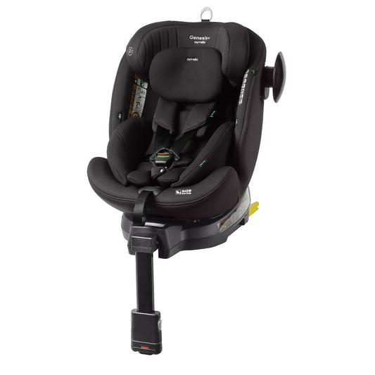 Scaun auto rotativ 360° SPS Carrello GENESIS + i-SIZE R129/03 40-150 cm ISOFIX Absolute Black scaun-auto