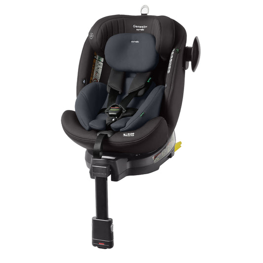 Scaun auto rotativ 360° SPS Carrello GENESIS+ i-SIZE R129/03, rear-facing, 40-150 cm ISOFIX Magnet Grey