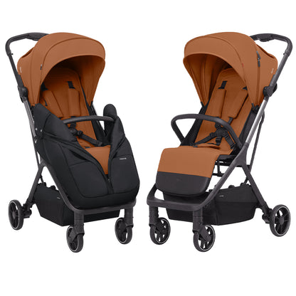 Carucior sport Carrello Nova CRL-5521 Tangelo Orange, pliere automata, compact, max. 22 kg