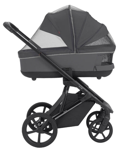 Carucior 2 in 1 Carrello Sigma CRL-6523 Club Grey, reversibil, suspensie pe cadru, functie troller