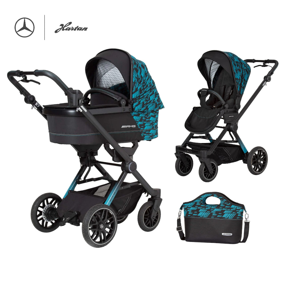 Carucior 2 in 1 Hartan Mercedes-Benz AMG GT2 Hyperblue Limited Edition (852)