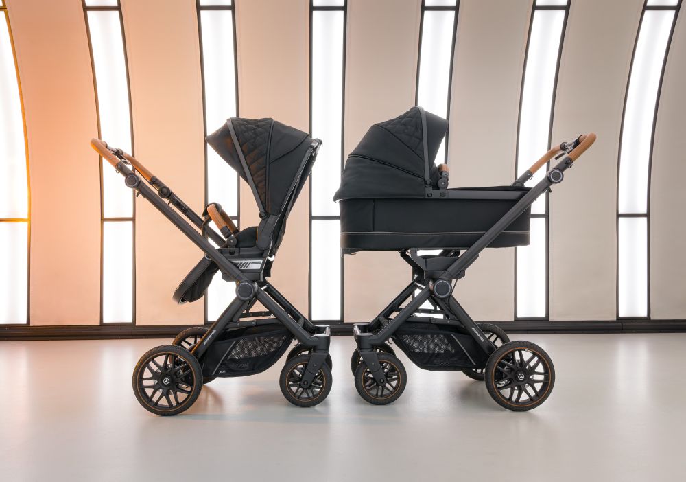 Carucior Hartan Mercedes-Benz AMG GT2 2 in 1 Siena Brown