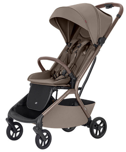Carucior copii 2 in 1 Carrello Magia CRL-6655 Cocoa Beige, compact, max. 22 Kg, dimensiuni bagaj de mana