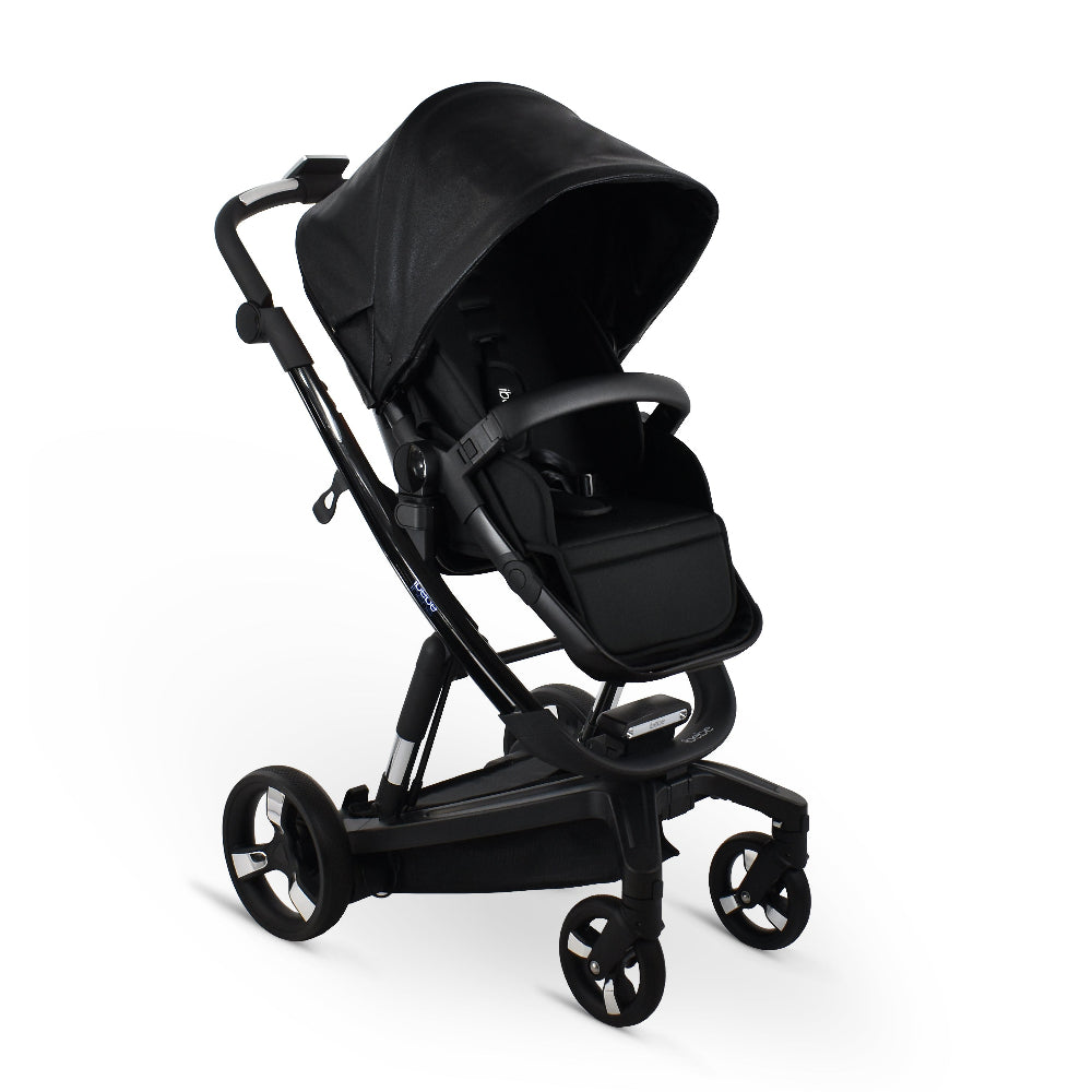 Carucior electric Ibebe iSTOP & DRiVE 2 in 1 Piele ecologica Crocodile Leather ECO (ISD26) Cybex Platinum e-Priam