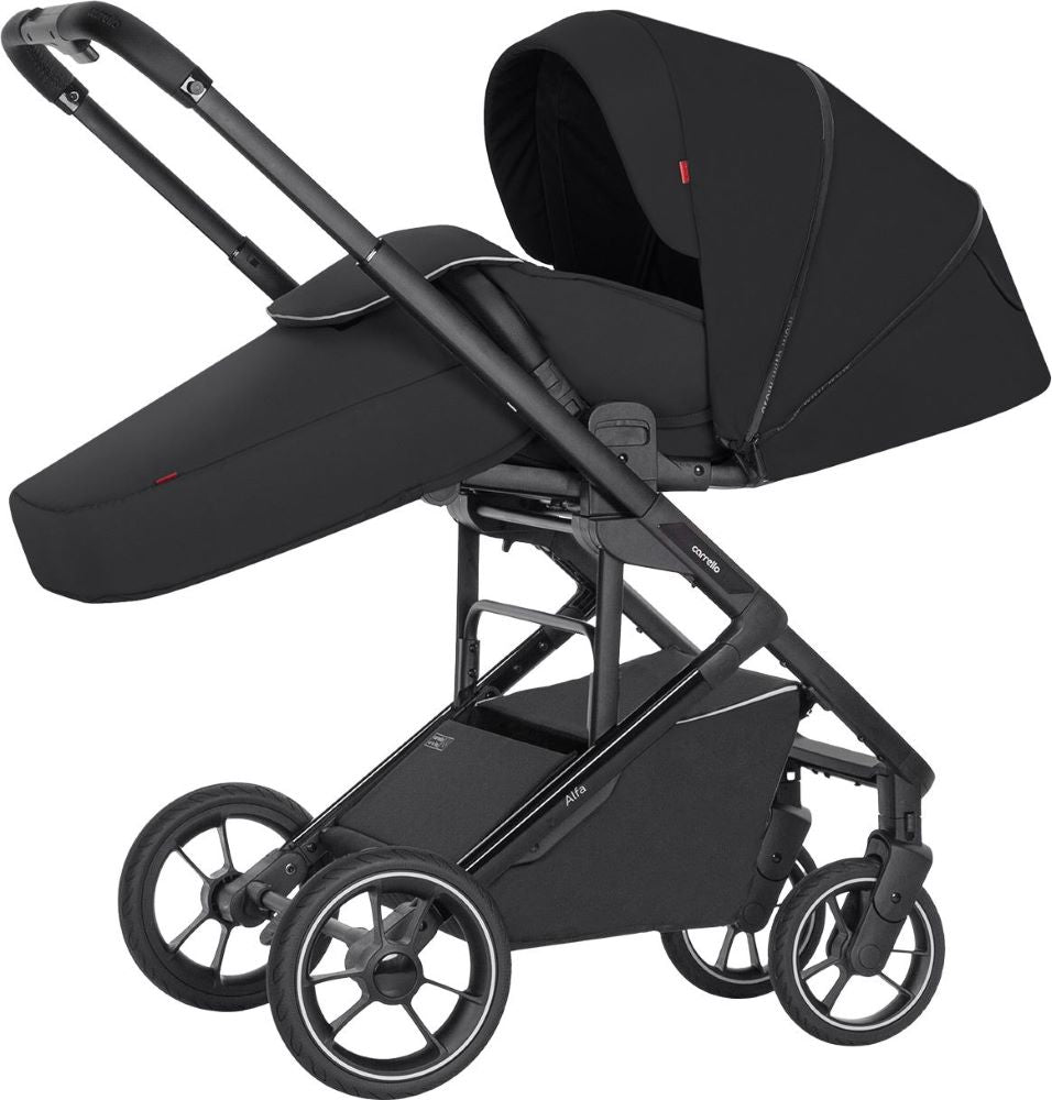 Carucior sport premium compact max. 22 Kg protectie UV UPF 50 invelitoare picioare Carrello Alfa CRL-5508 Midnight