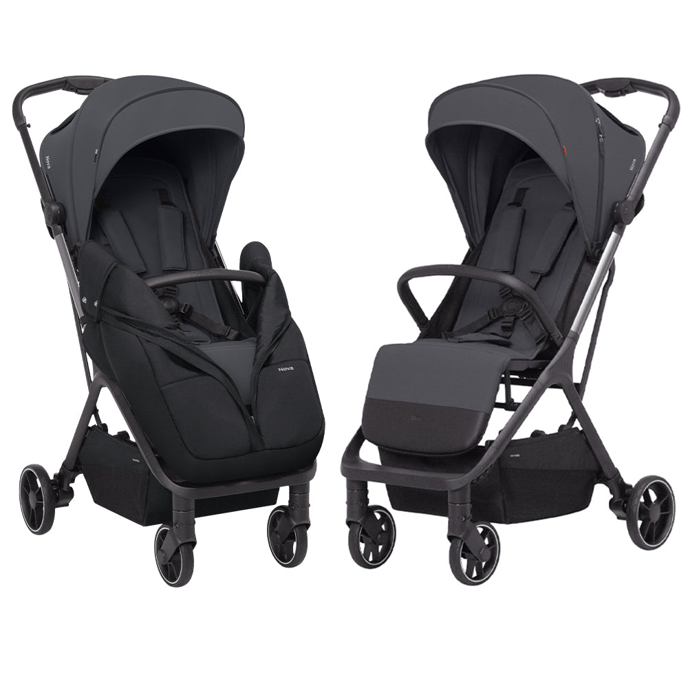 Carucior sport Carrello Nova CRL-5521 Misty Grey, pliere automata, compact, max. 22 kg