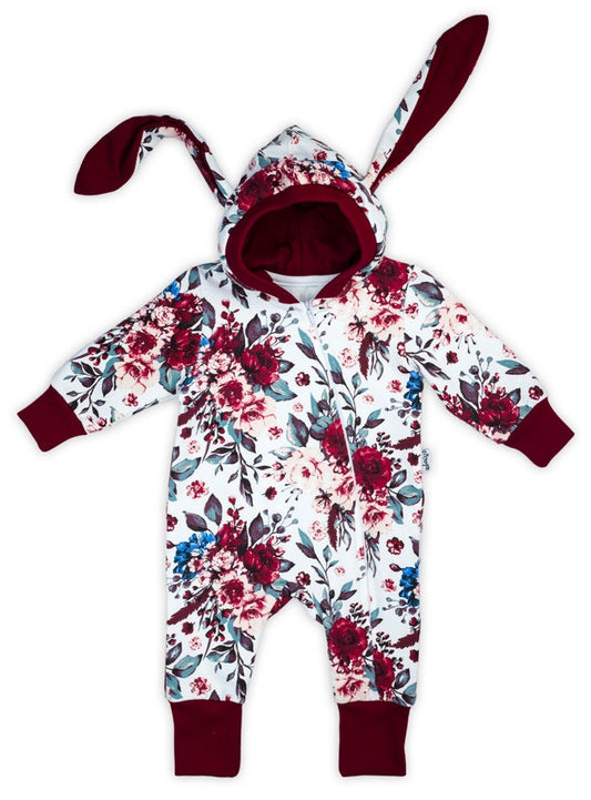 Combinezon de bumbac cu gluga (180271) Nicol "Kate"