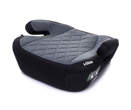 Inaltator Isofix 4Baby Hi-Fix 125-150cm Gri, I-Size, conectori reglabili