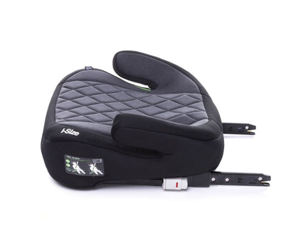 Inaltator Isofix 4Baby Hi-Fix 125-150cm Grafit, I-Size, conectori reglabili