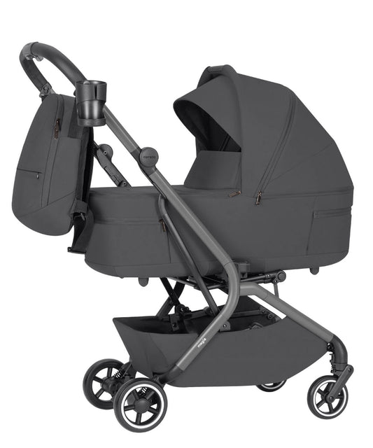 Carucior copii compact Carrello Magia CRL-6555 2 in 1 Elm Grey, max. 22 Kg, dimensiuni bagaj de mana