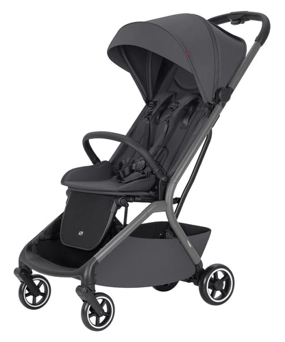 Carucior copii compact Carrello Magia CRL-6555 2 in 1 Elm Grey, max. 22 Kg, dimensiuni bagaj de mana