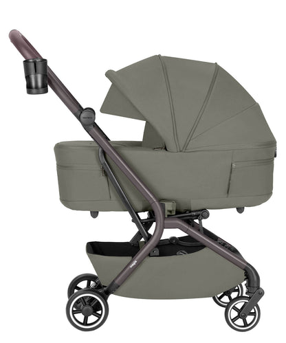 Carucior copii compact Carrello Magia CRL-6555 2 in 1 Malted Green, max. 22 Kg, dimensiuni bagaj de mana