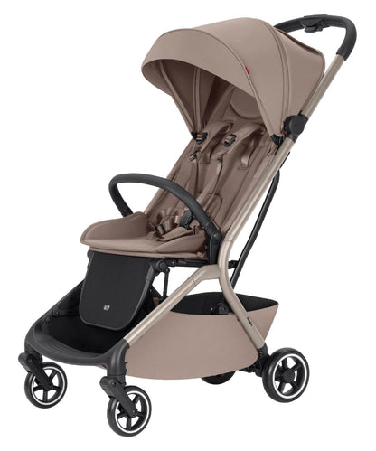 Carucior copii compact Carrello Magia CRL-6555 2 in 1 Spice Beige, max. 22 Kg, dimensiuni bagaj de mana