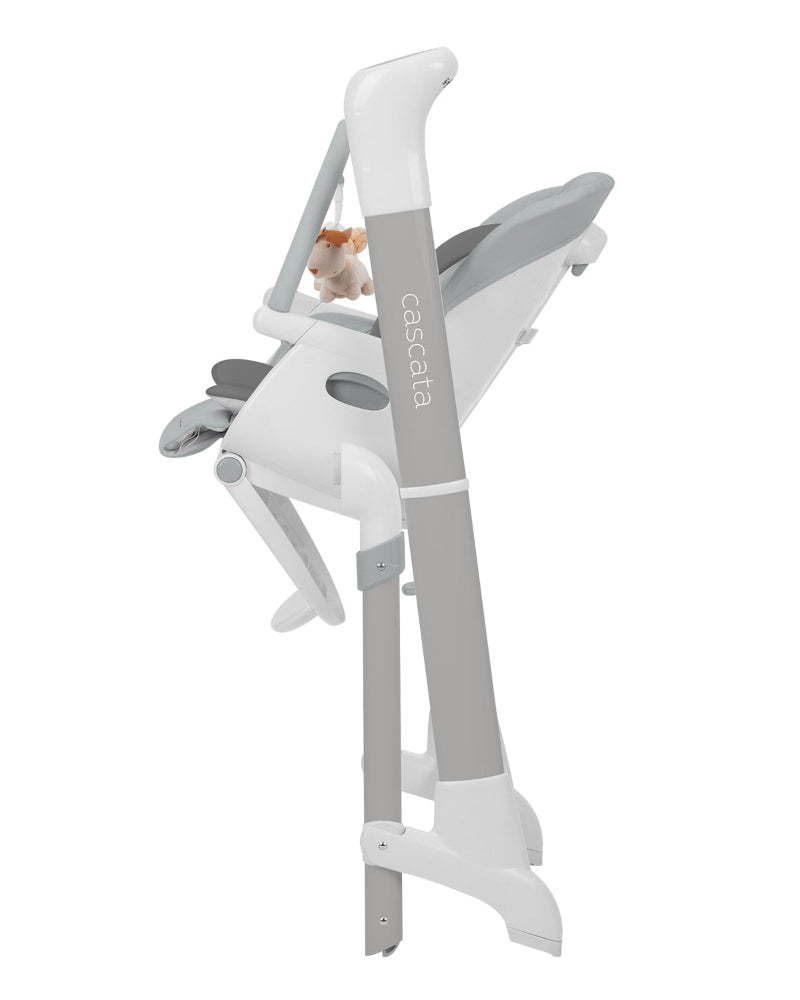 Scaun de masa si leagan electric Carrello CASCATA (CRL-10303/1) Space Grey, controlabil prin aplicatie pe mobil