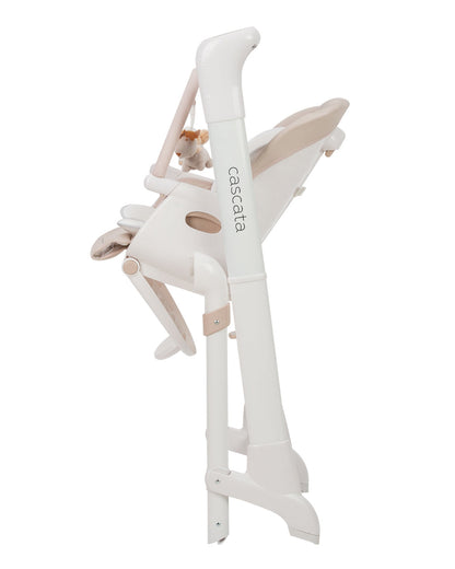 Scaun de masa si leagan electric Carrello CASCATA (CRL-10303/1) Cream Beige,  controlabil prin aplicatie pe mobil