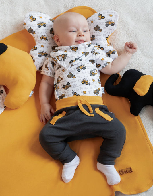 Pantalon 100% bumbac (181016) Nicol "Big Trucks"