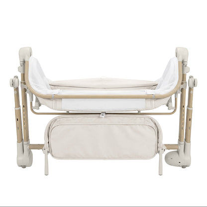 Patut electric co-sleeper pliabil Carrello Salsa (CRL-16507) Cremio Beige, 0-6 luni, 9 Kg