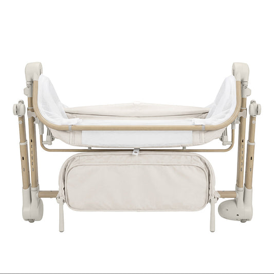Patut electric co-sleeper pliabil Carrello Salsa (CRL-16507) Cremio Beige, 0-6 luni, 9 Kg