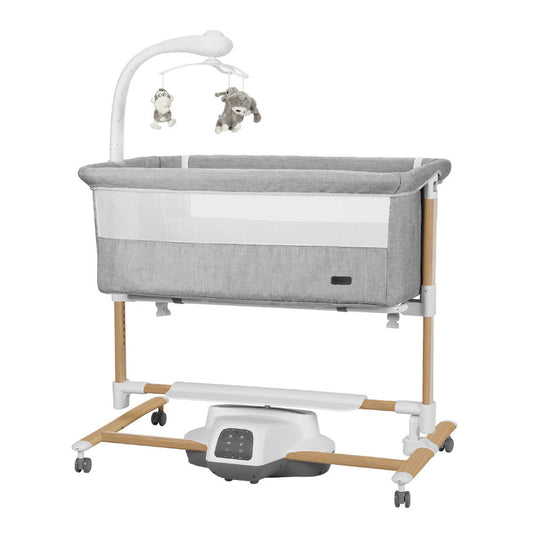 Patut leagan electric Carrello Bloom Anchor Grey Wooden