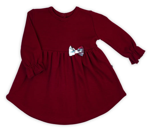 Rochita cu maneca lunga bumbac 100% (180166) Nicol "Kate"