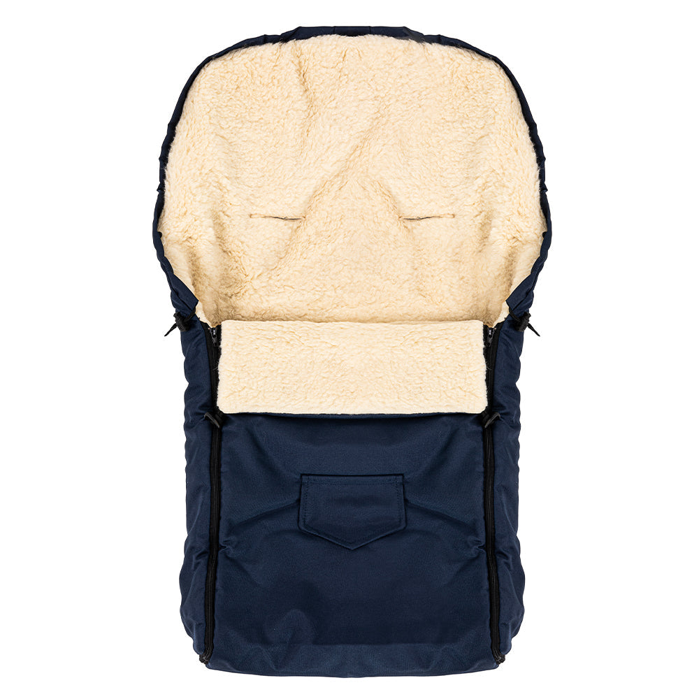 Sac de dormit impermeabil de lana Nativo Winter 95x40 cm Blumarin