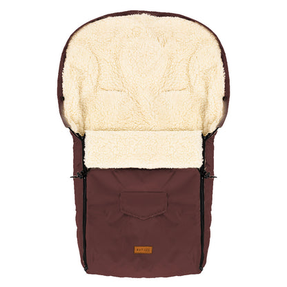 Sac de dormit impermeabil de lana Nativo Winter 95x40 cm Maro