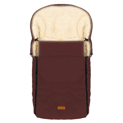 Sac de dormit impermeabil de lana Nativo Winter 95x40 cm Maro