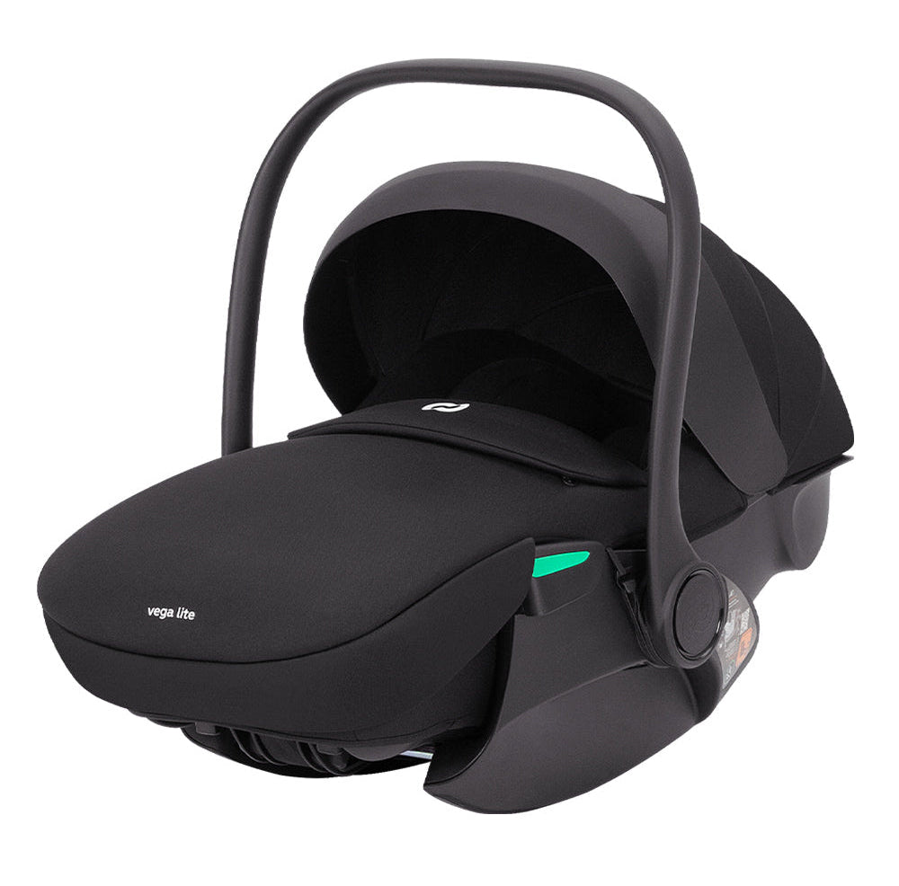 Scaun auto grupa 0+ Carrello VEGA Lite 40-87 cm I-Size Absolute Black, inclinare reglabila 