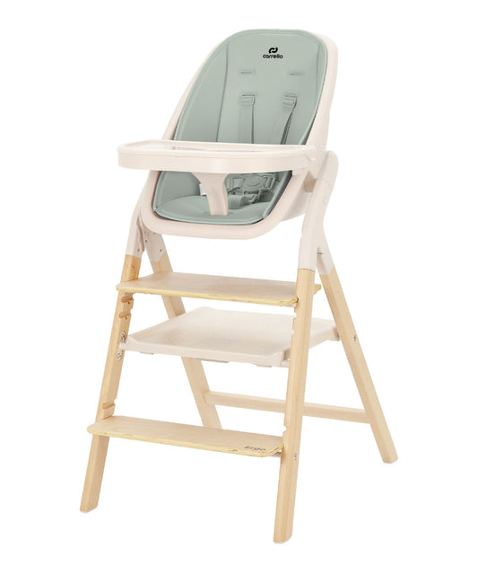 Scaun de masa cu sezlong Carrello ERGO (CRL-16701) 4 in 1 Elora Green