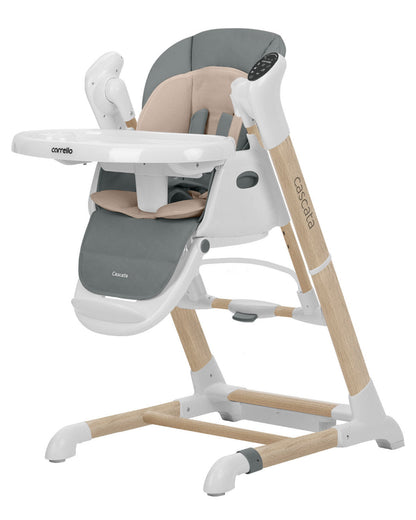 Scaun de masa si leagan electric Carrello CASCATA (CRL-10303) Wooden, controlabil prin aplicatie pe mobil