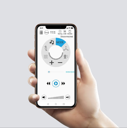 Scaun de masa si leagan electric controlabil prin aplicatie pe mobil Carrello CASCATA (CRL-10303)