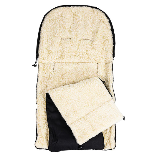 Sac de dormit impermeabil de lana Nativo Winter 110x40 cm Negru