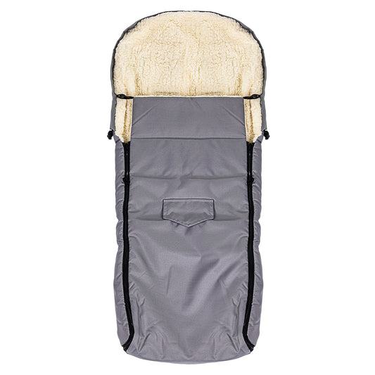 Sac de dormit impermeabil de lana Nativo Winter 110x40 cm Gri