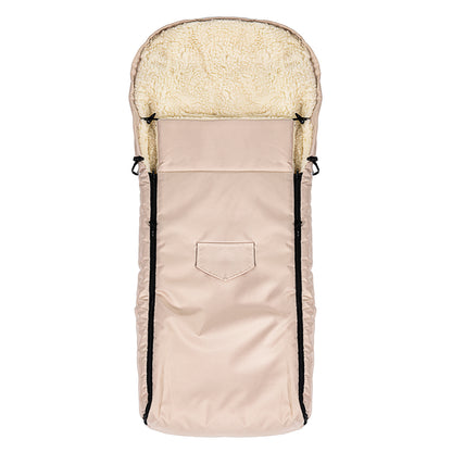 Sac de dormit impermeabil de lana Nativo Winter 110x40 cm Cappuccino