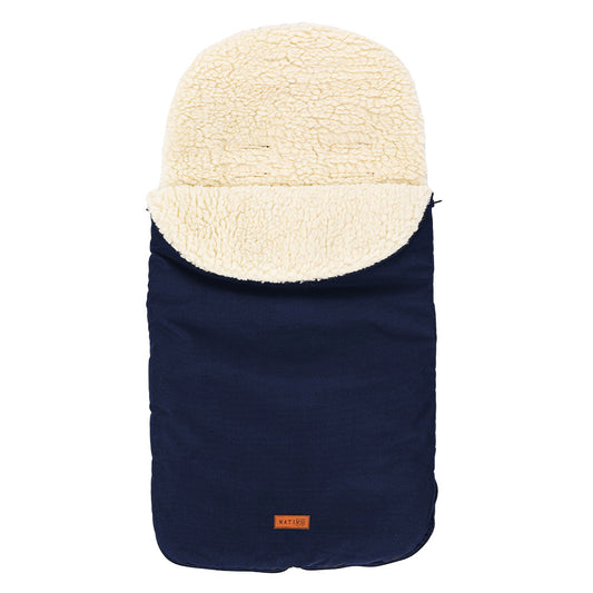Sac de iarna de lana impermeabil Nativo Winter 85x40 cm Blumarin