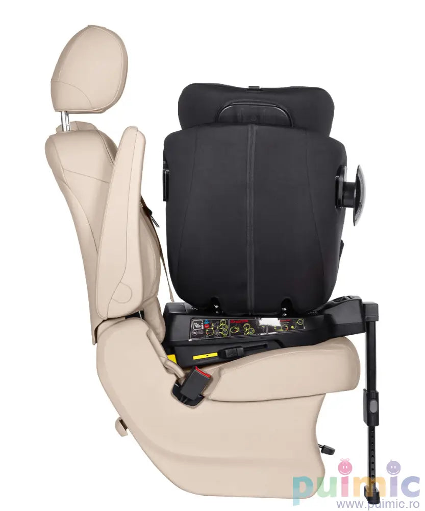 Scaun auto rotativ 360° SPS Carrello GENESIS + i-SIZE R129/03 40-150 cm ISOFIX Absolute Black scaun-auto