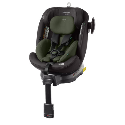 Scaun auto rotativ 360° SPS Carrello GENESIS + i-SIZE R129/03 40-150 cm ISOFIX Beetle Green scaun-auto